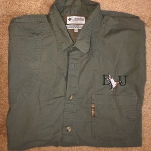Columbia Ducks Unlimited button up shirt
